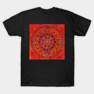 Aries free-hand mandala - Renate van NIjen T-Shirt